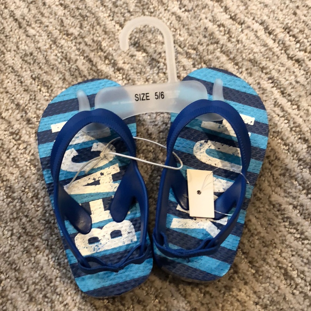 Baby boy blue sandals NWT